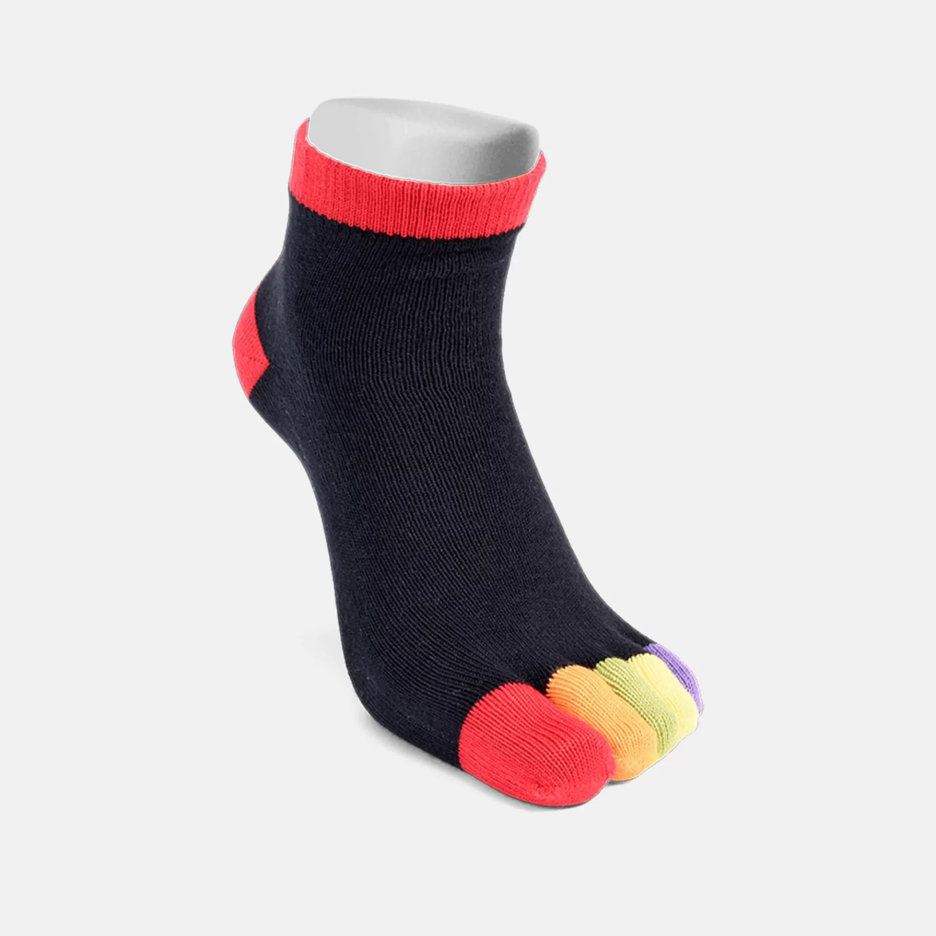 Baer Shoes Toe socks rainbow- Socks And Stockings