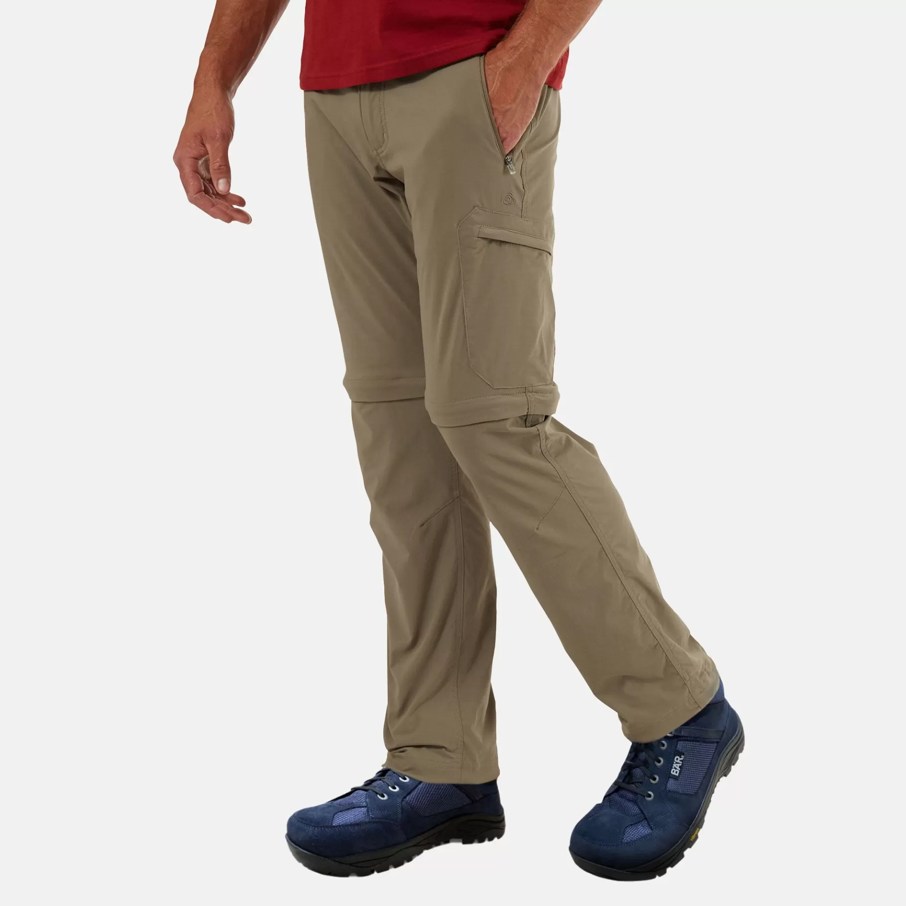 Baer Shoes Zip trekking trousers men- Clothes